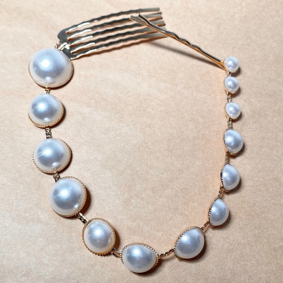 Hair Extension Enchanted Oceans Pearl Barrette - Picture 8 of 10